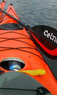 Celtic paddles with sea kayak Celtic paddles with sea kayak