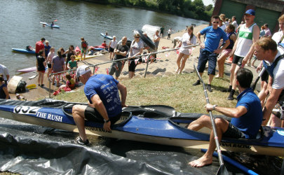 Funday at Worcester Canoe Club