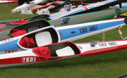Racing K1s on display