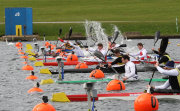 kayak sprint race start