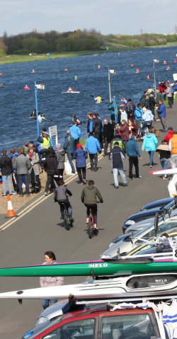 overview of sprint regatta Holme Pierrpont