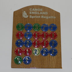 Sprint Canoeing Tiddlywinks