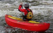 white water canoe